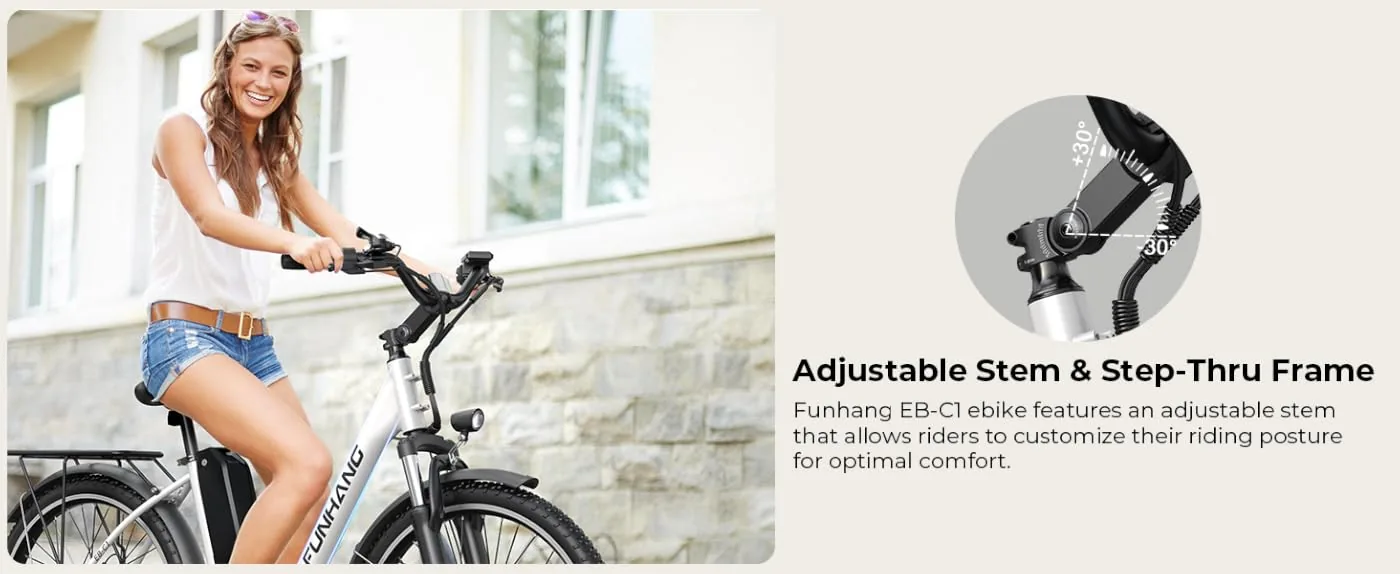 funhang city cruiser e bike content 1